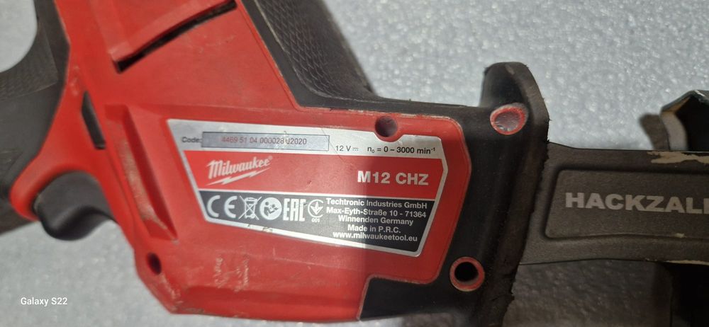 Hilti , Milwaukee ferestrau sabie pe acumulator