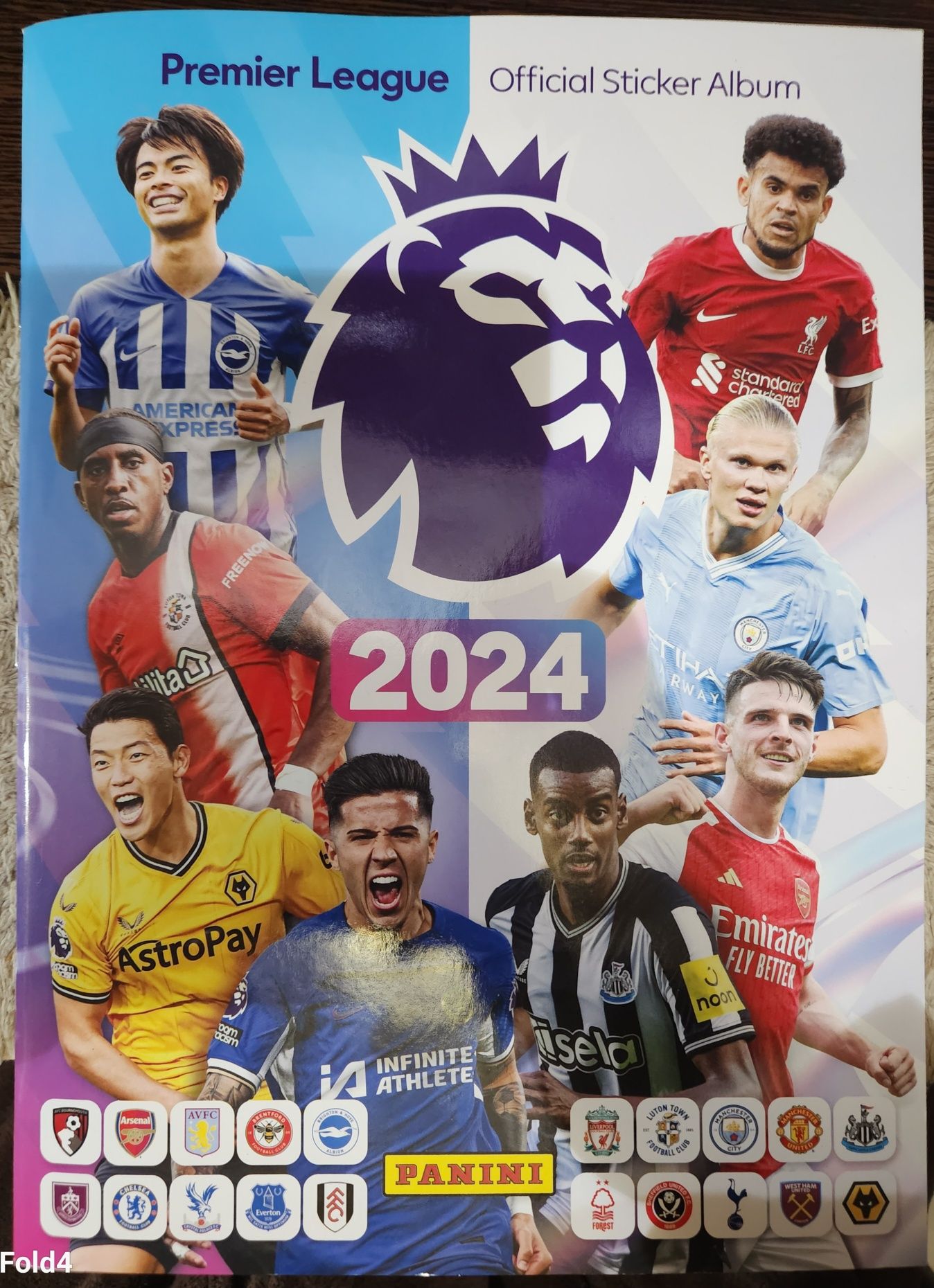 Panini premier league 2024 stickere nu topps