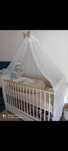 Pătuț bebe, Protectii pat bebeluși& baby nest cu lenjerie și baldachin