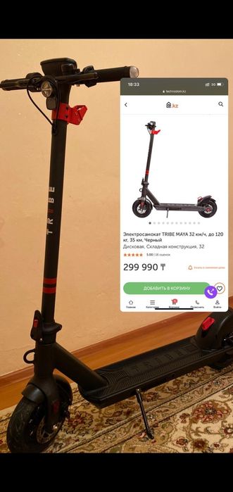 Электросамакат 210000тг срочно жана калыпында