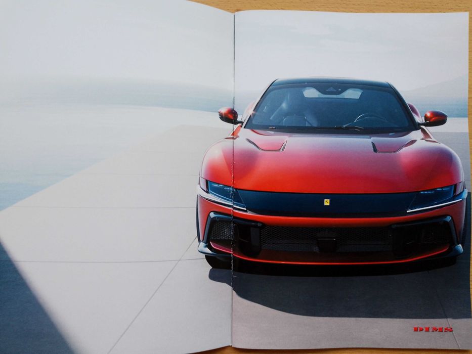 Каталог книжка брошура автомобилна литература за Ferrari 12Cilindri