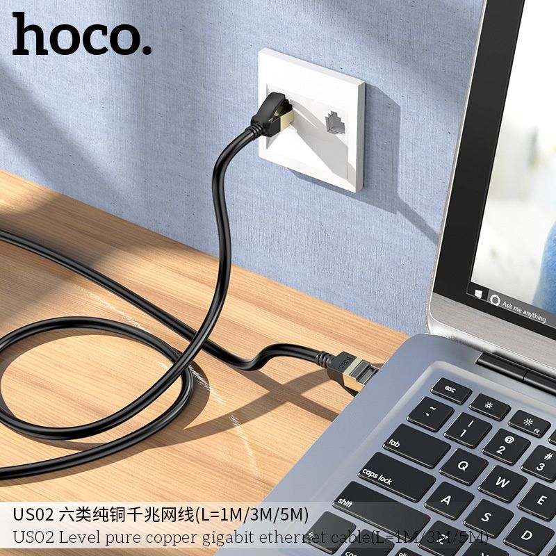 Hoco US02 Cat 6 Ethernet Lan Кабель Gigabit RJ45