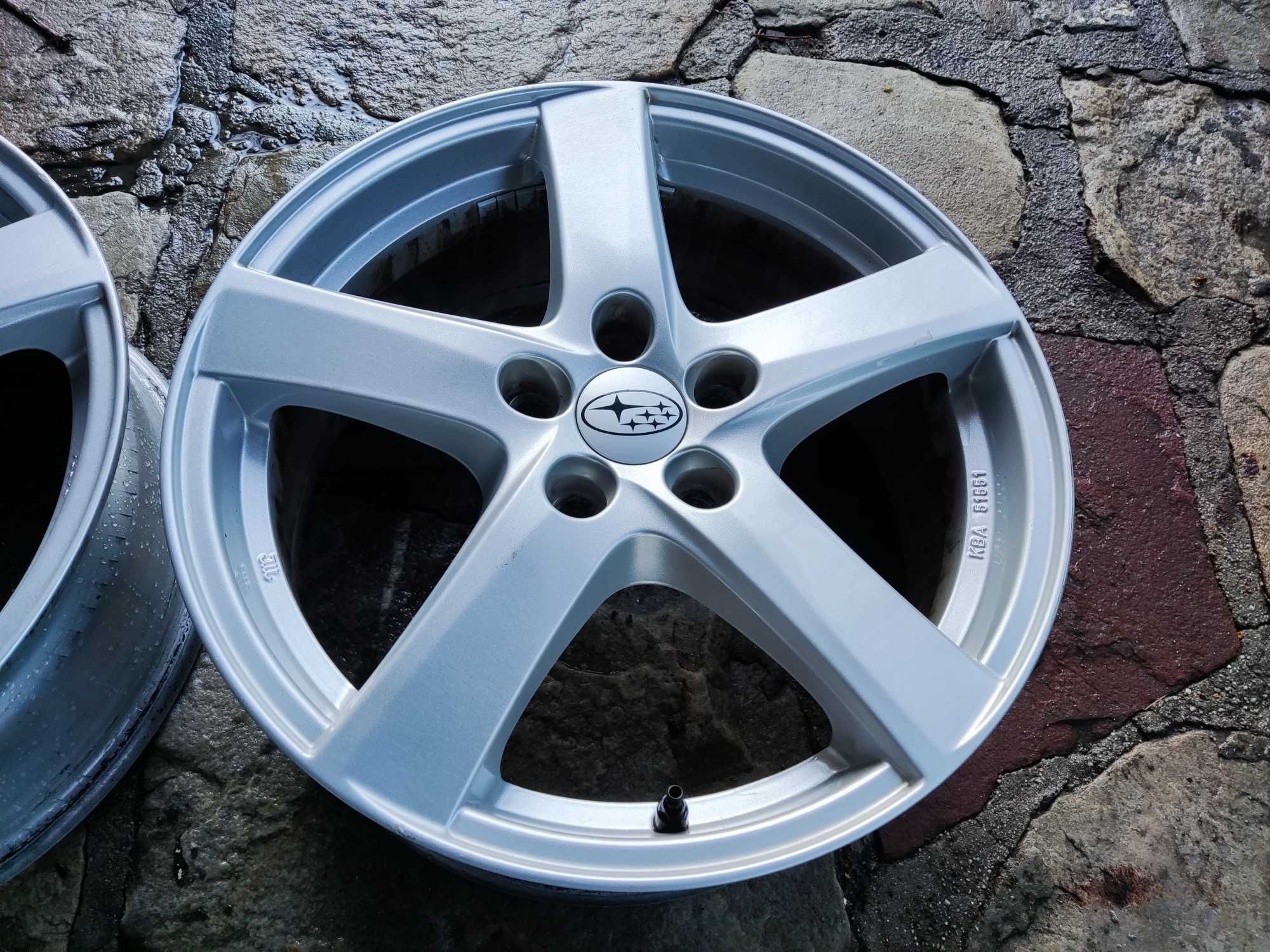 Subaru 5x114,3 - 17 цола лети джанти Alutec за Субару 5х114,3