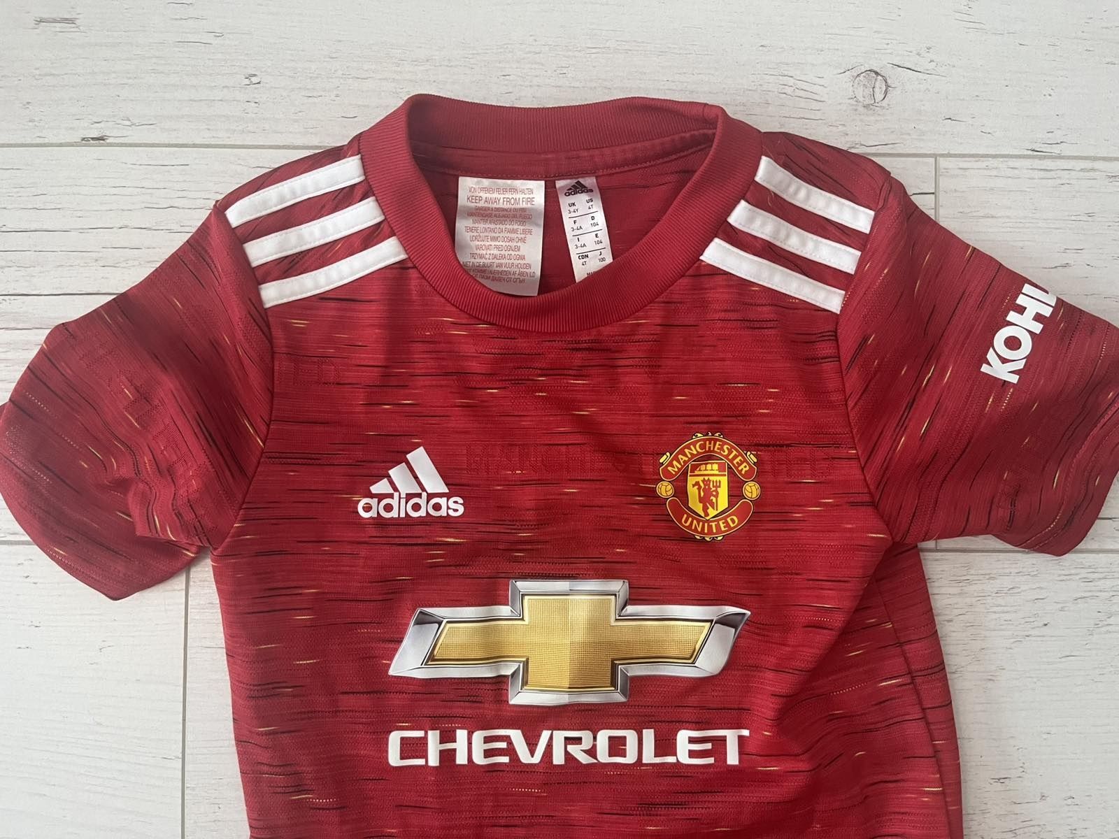 Adidas Man. United-Ориг. Детска тениска
