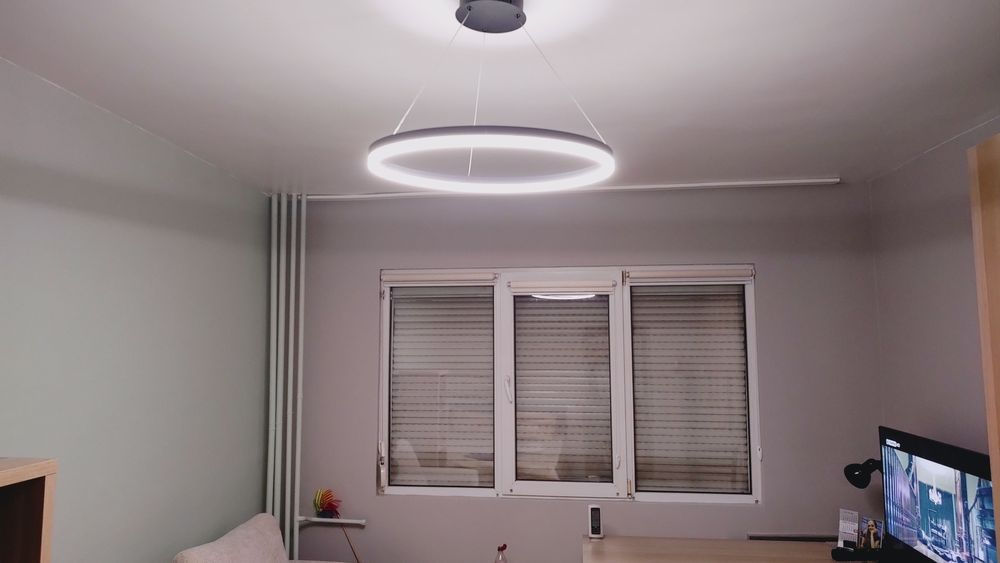 Brilagi - LED Димируем пендел CIRCLE LED/42W/230V 3000-6500K + дистанц