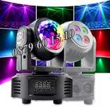 Дискотечен прожектор с 4 диода, прожектор Moving Head