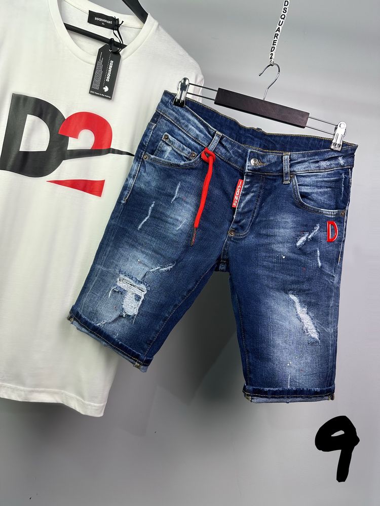 DSQUARED мъжки къси дънки 6 модела
