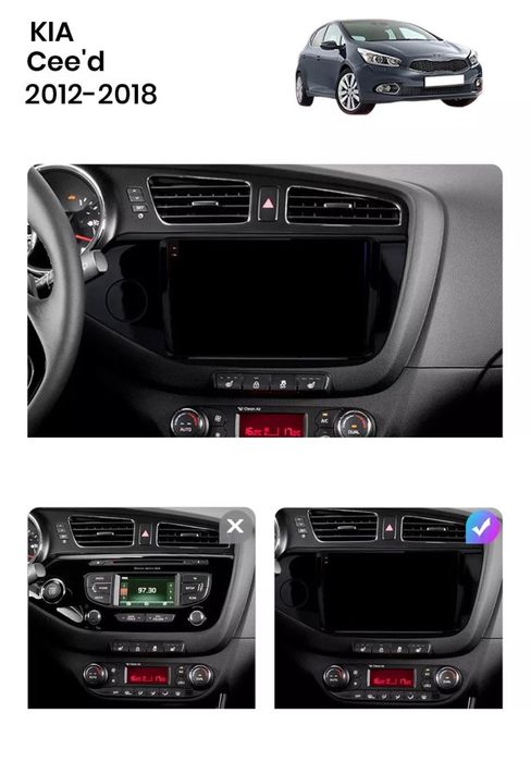 Navigatie Android 14 Kia Ceed 2 Carplay Android Auto Camera Marsarier