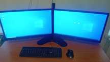 Calculator/PC Desktop DELL OptiPlex 7050 i7 6700 16gb DDR4+2 Monitoare
