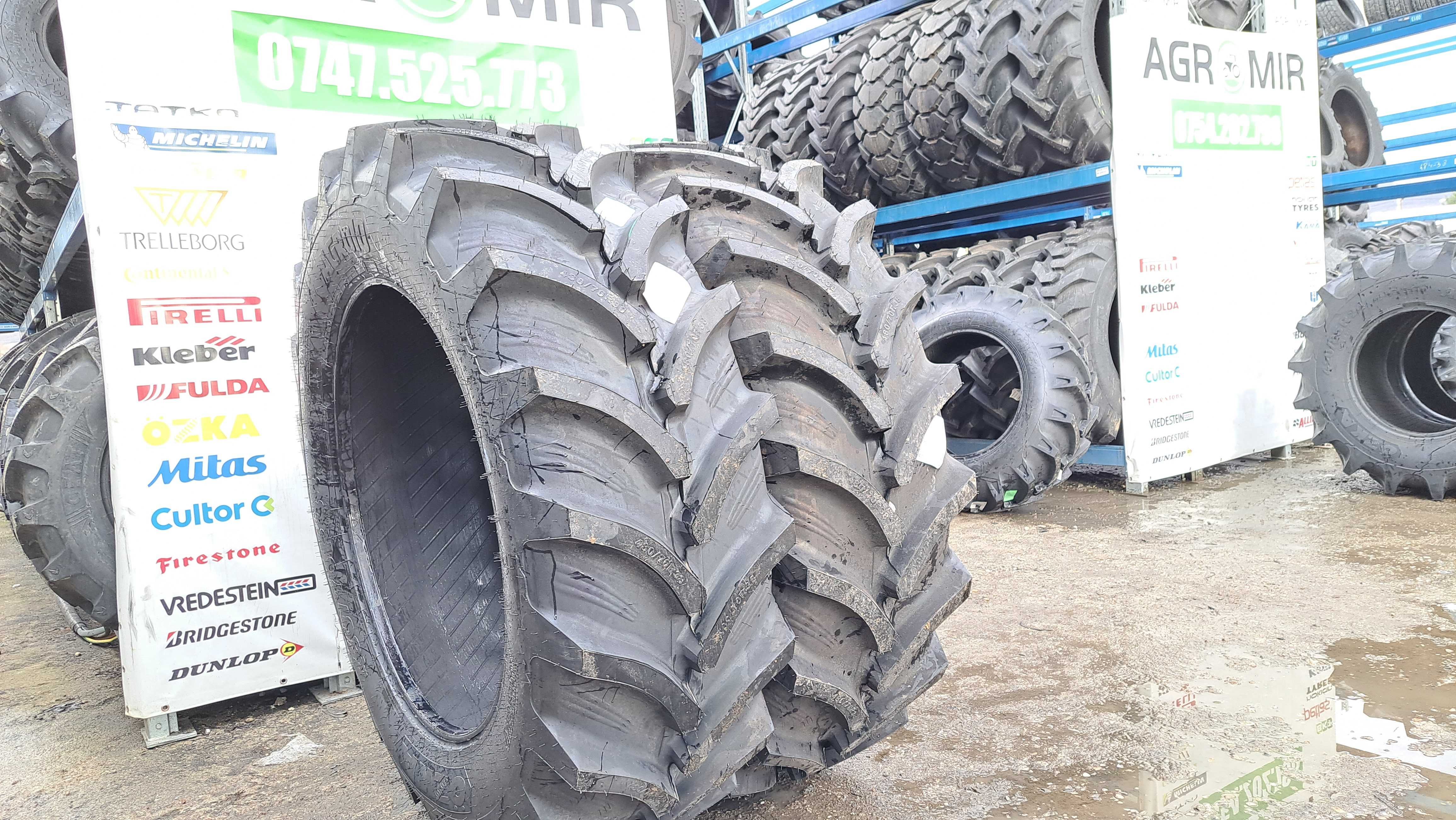 Cauciucuri noi 480/70R38 OZKA anvelope radiale tractor fiat, fendt