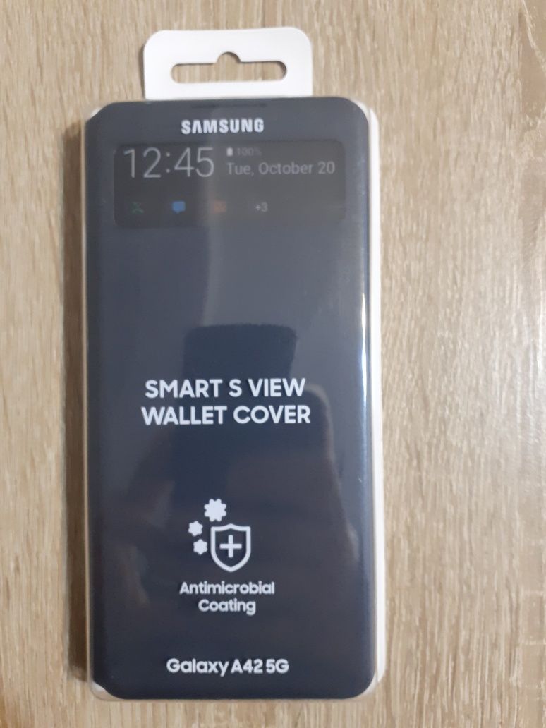 Vând husa Originala Smart S View Wallet Cover Samsung Galaxy A42 5G