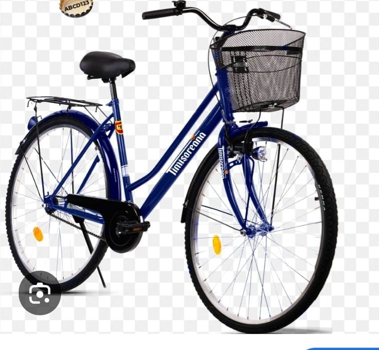 Bicicleta Oras Dhs City 28001 - 28 Inch, Timisoreana, albastru.