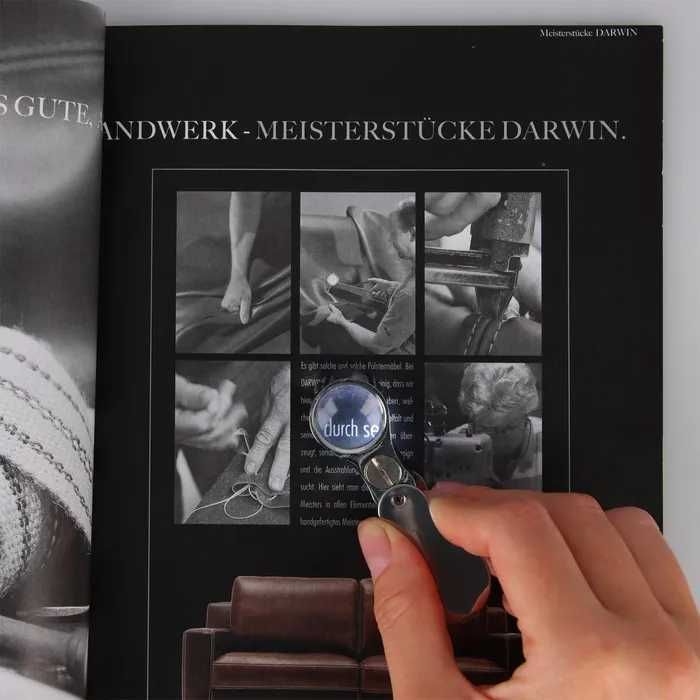 Leuchtturm Lupe Magnifer set 2,5 – 10x