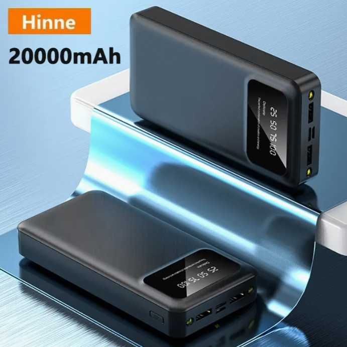 Baterie externa 20000mAh, fast charge, 2 x usb incarcare - Produs NOU