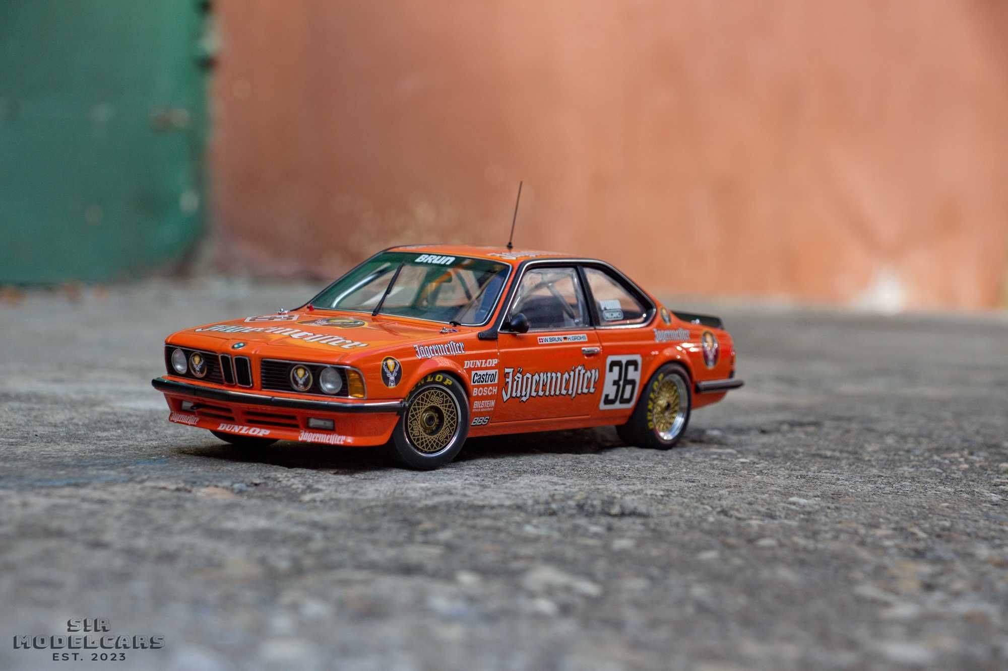 Vand BMW E24 6-Series 635CSi Team Jagermeister 1984 - AUTOart / 1:18