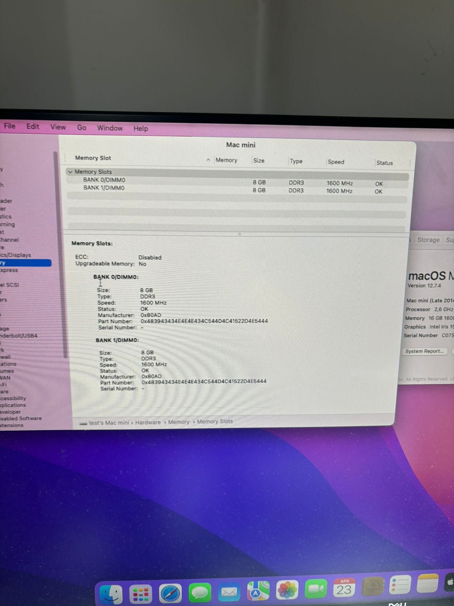 Mac mini late 2014 i5