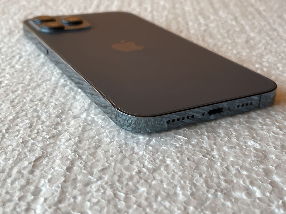 iPhone 12 Pro MAX 128Gb Pacific Blue Neverlocked 94% viata bateriei
