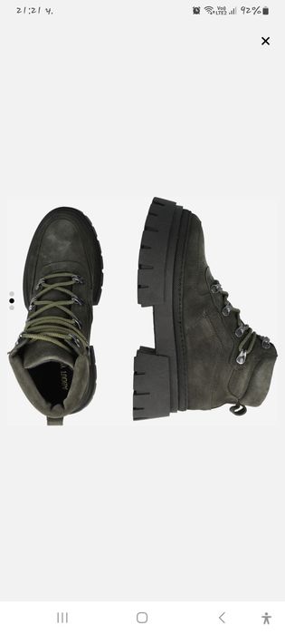 Боти в цвят каки