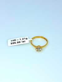 Bijuteria Royal inel din aur 14k 1.21 gr