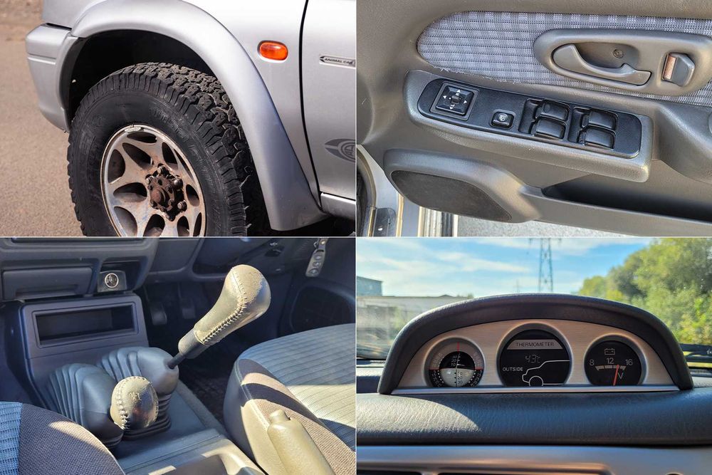 Mitsubishi L200 2.5 Diesel 4x4 CU TROLIU din 2000, volan pe dreapta