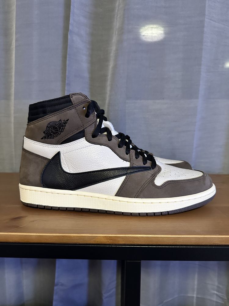 Air Jordan 1 Retro High OG SP Travis Scott Mocha, Marimea 47,5
