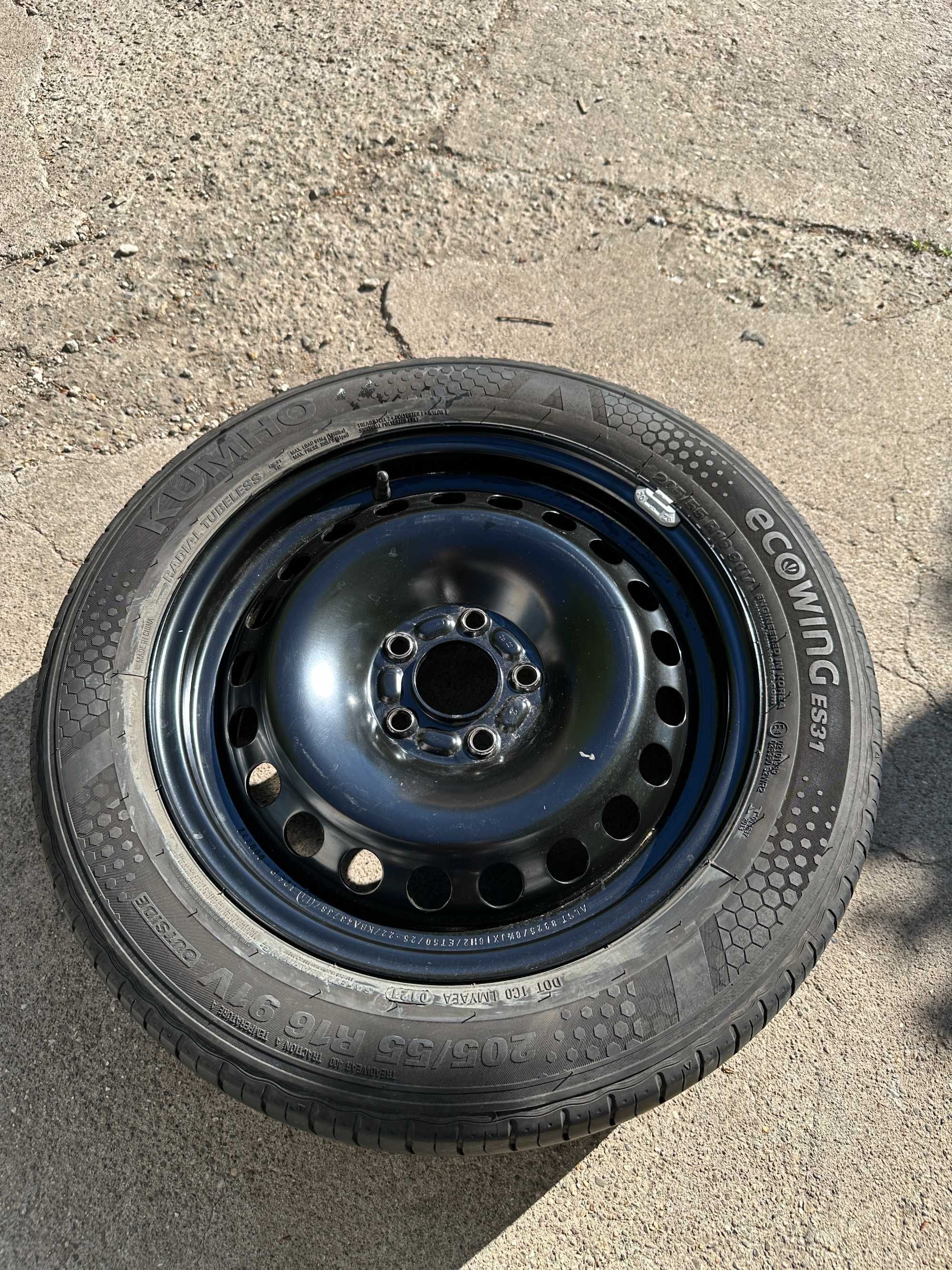 Резервна гума с джанта 16", 5x108 Ford, Volvo