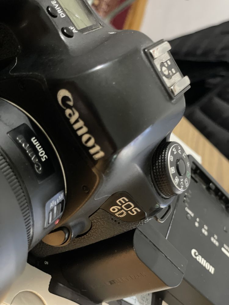 Canon eos 6D + canon 50mm 1.8 stm obektiv