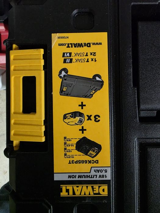 Set scule cu acumulator