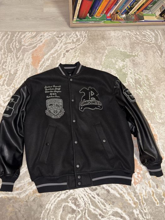 H&M Бейзболно/Letterman черно яке