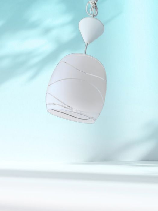 Полилей за хол стъклен на верижка