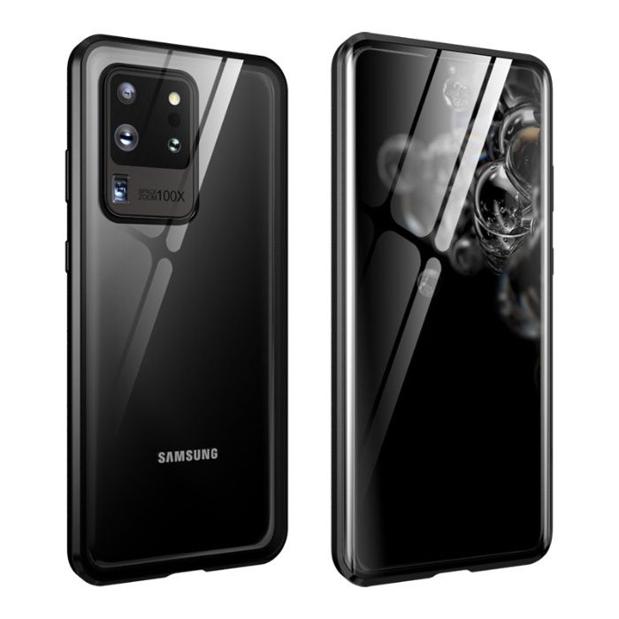 360 магнитен кейс с двоен Gorilla glass за GALAXY S20, S20 Plus