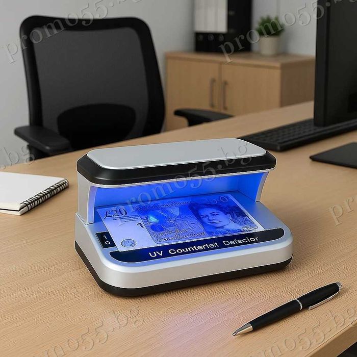 Преносима UV Лампа Детектор за Фалшиви Банкноти с Лед Светлина