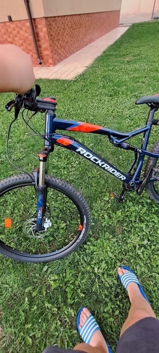 Bicicleta rockrider st540 full suspension