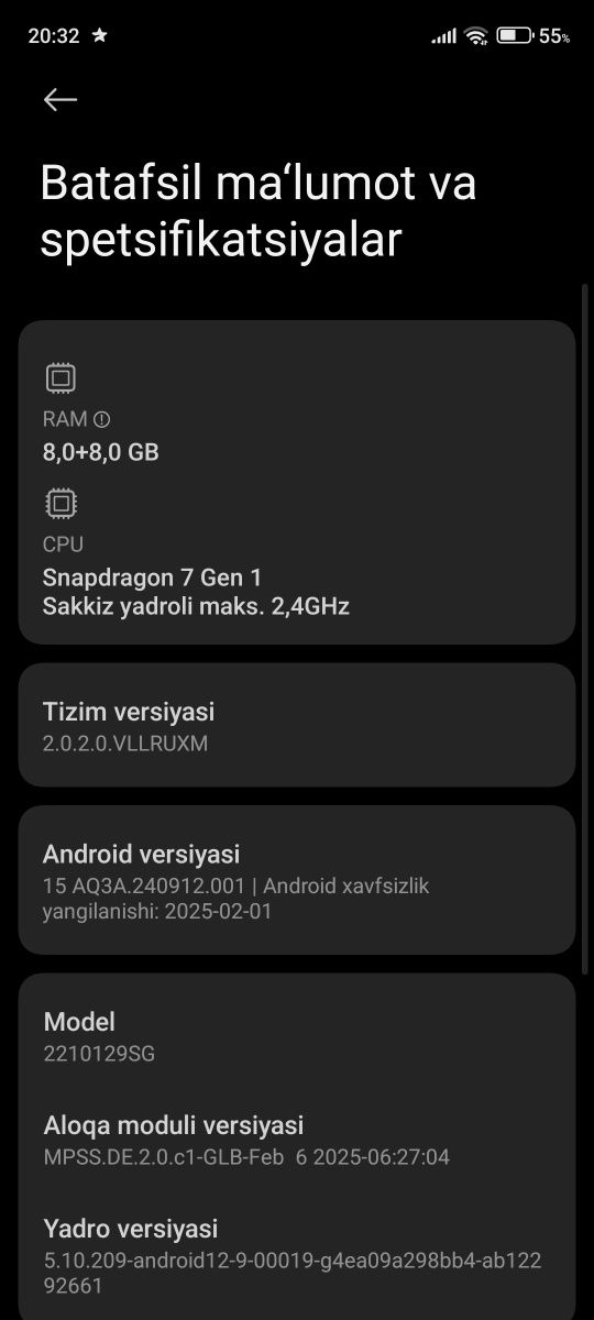Xiomi 13 lite 256/8+8 gb