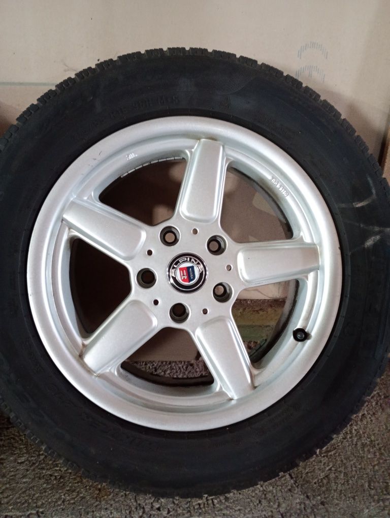 BMW джанти със зимни гуми 225/55/16 7J 5x120 цо76