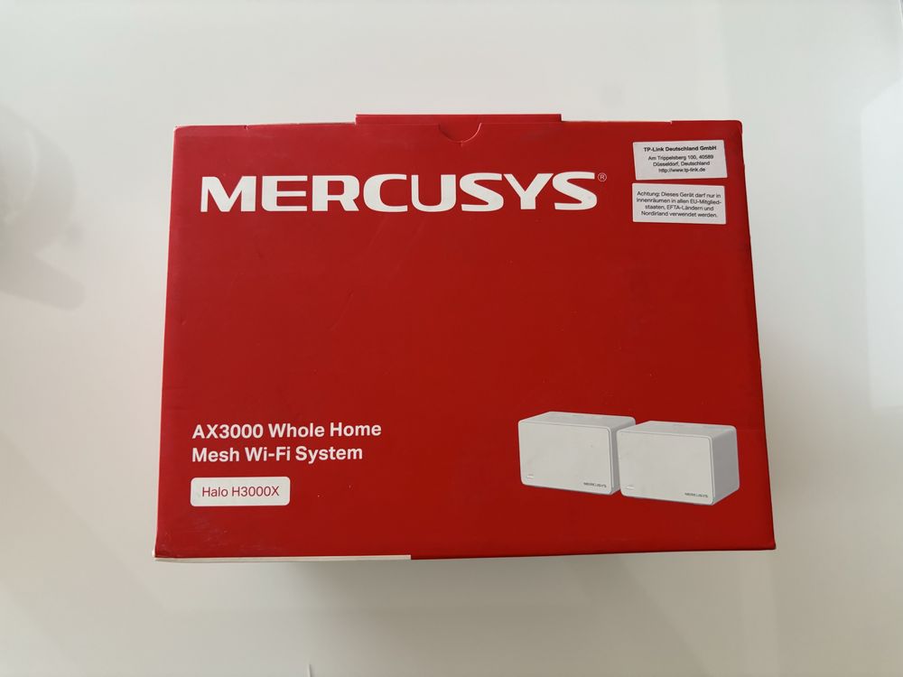Mercusys Halo H3000x mesh sigilat