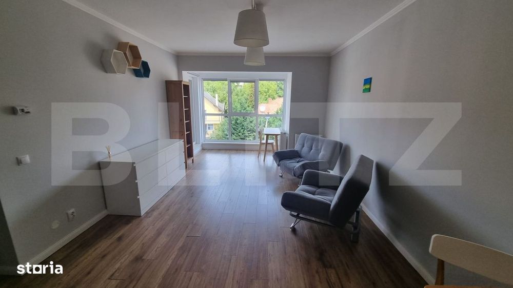 Apartament 2 camere | Mobilat & utilat | Parcare subterana | Bloc nou