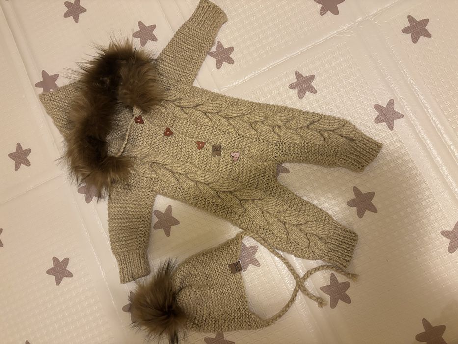 Set tricotat copii 6-12 luni