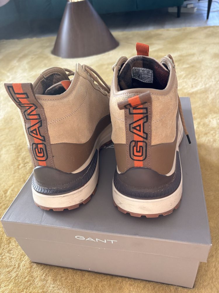 Ghete Gant 43 piele intoarsa