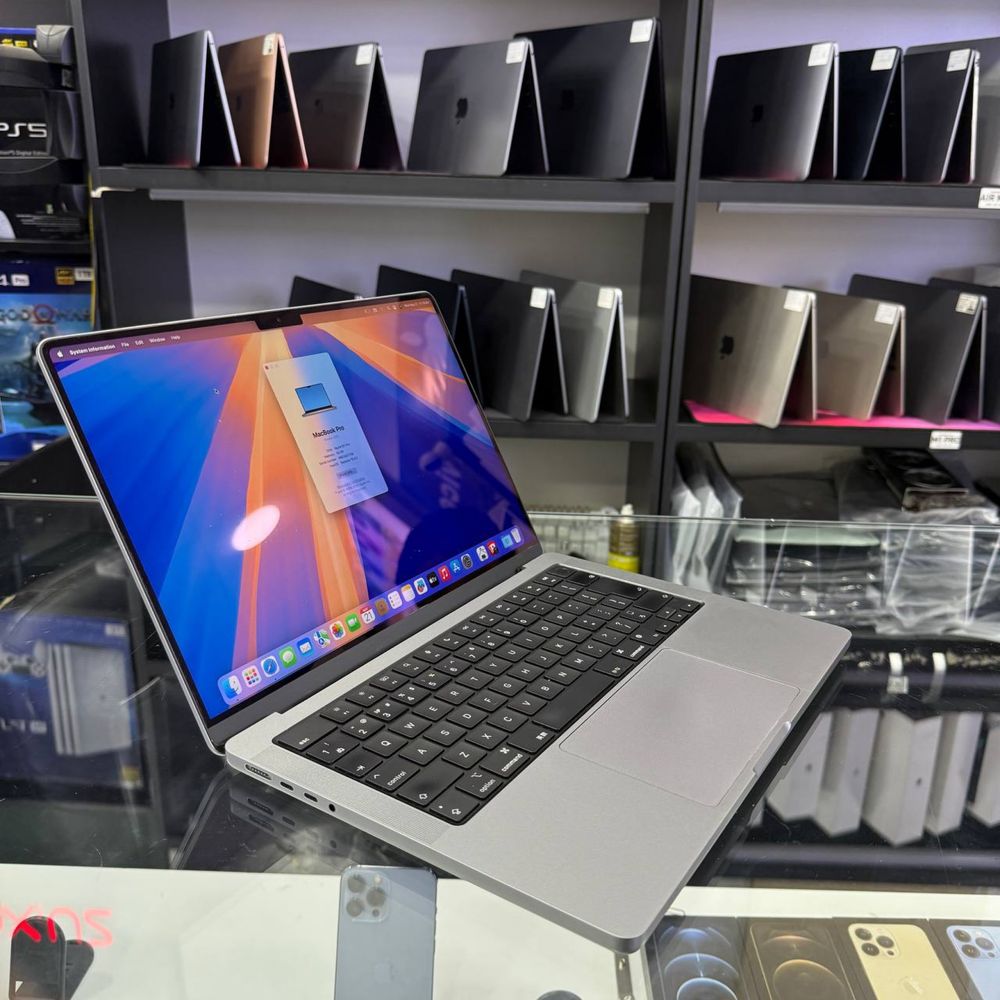 Macbook Pro / M1 Pro / 16 ram / 512 ssd / 145 sikl