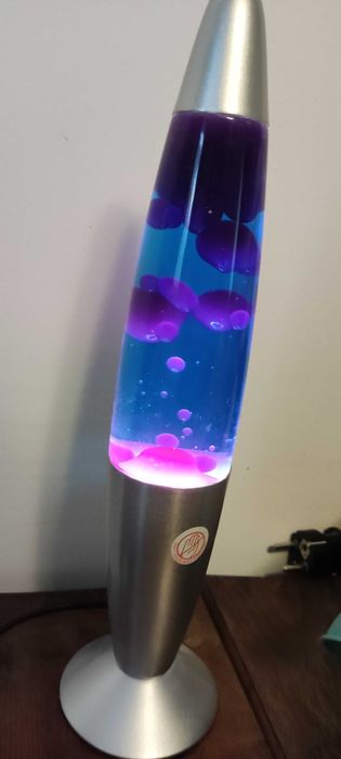 синьо-лилава Лава лампа Lava Lamp