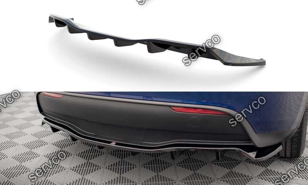 Prelungire splitter bara spate Tesla Model Y 2020- v1 - Maxton Design