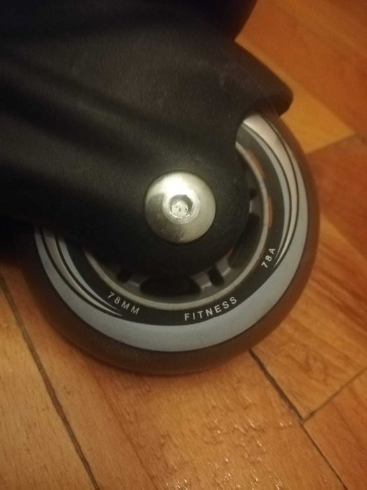 Role ROXA Fitness Comp Inline, negru-portocaliu, marime 39