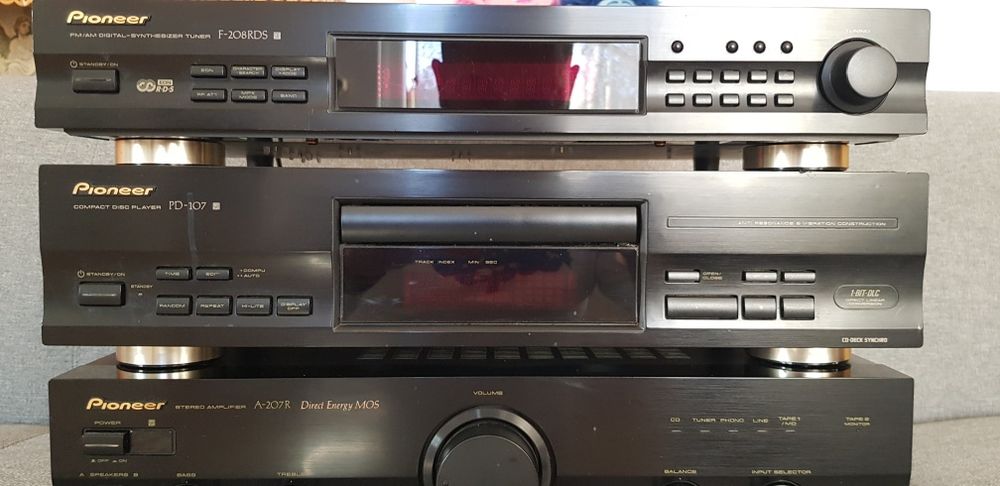 Pioneer  A-207R, Pioneer PD 107, Pioneer F 208 RDS, sistem audio