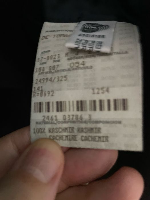 Palton cashmere Hugo Boss, marimea 54, bleumarin