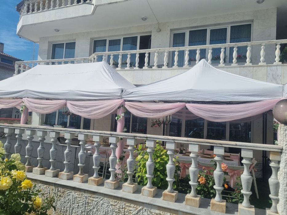 Шатри под наем с монтаж