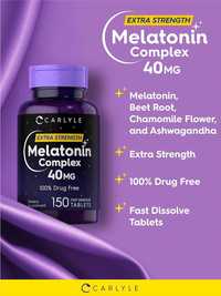 Комплекс мелатонина 40 мг 150 быстрорастворимых таблеток