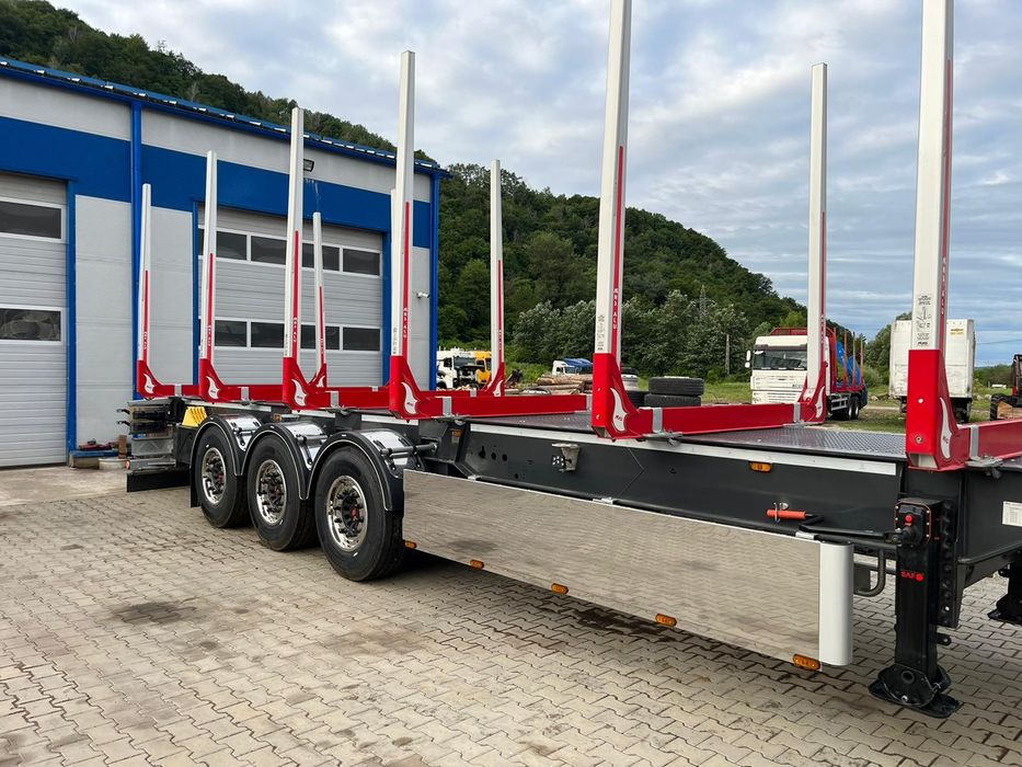 Semiremorca Forestiera Transport Lemn