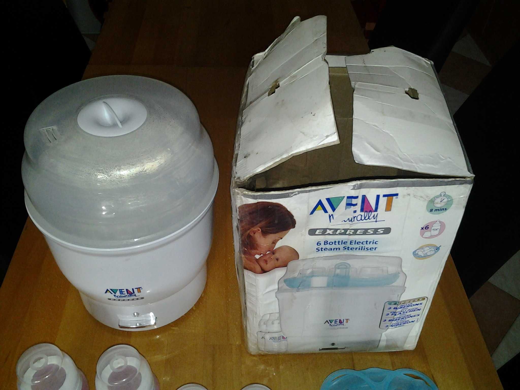 ***PHILIPS AVENT | sterilizator electric express | 6 biberoane NOI