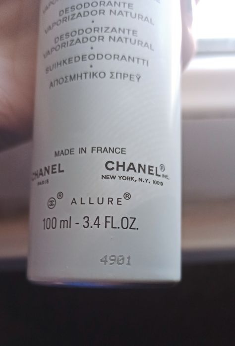 Chanel Allure deodorant